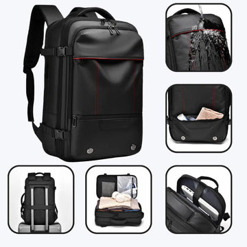 Men's Backpack Business Travel Backpack Large Capacity Expansion Multifunctional Vacuum Compression Backpack for Men eprolo