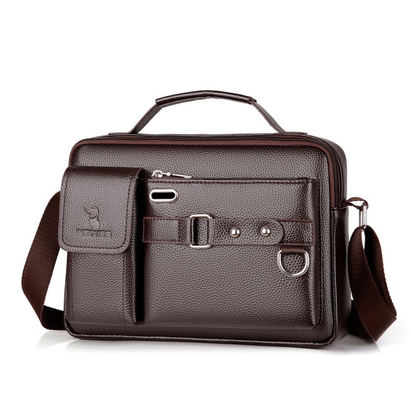 One Shoulder Bag Men's Cross Shoulder Bag Casual Handbag Business One Shoulder Cross Body Bag Men's Satchel Design Hanging Bag eprolo