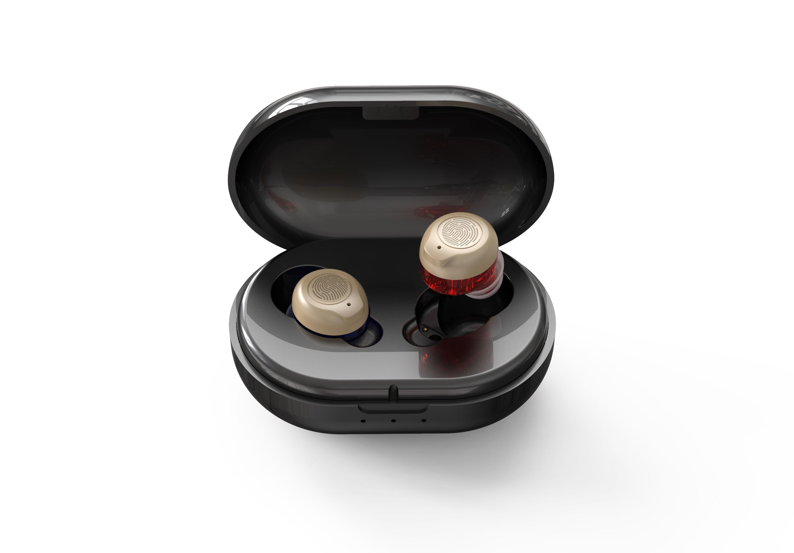 Hearing Aid Sound Amplifier for Elderly with Magnetic Charging Case, Mini Invisible Sound Collector, Portable Audio Enhancer eprolo
