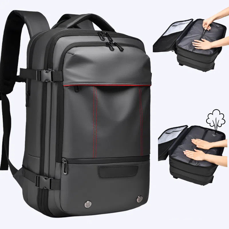 Men's Backpack Business Travel Backpack Large Capacity Expansion Multifunctional Vacuum Compression Backpack for Men eprolo