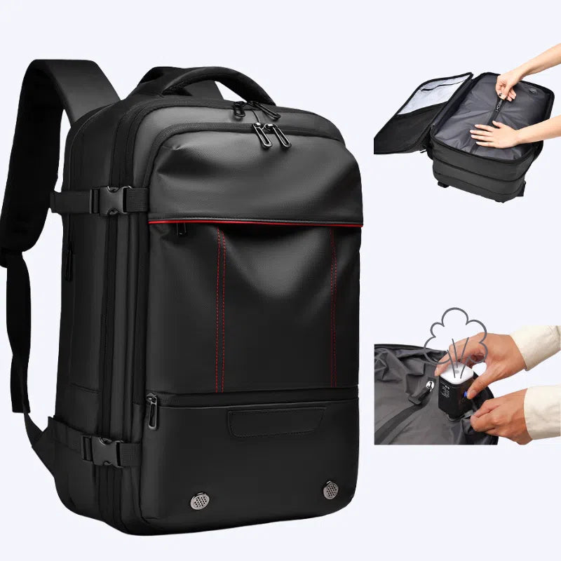 Men's Backpack Business Travel Backpack Large Capacity Expansion Multifunctional Vacuum Compression Backpack for Men eprolo