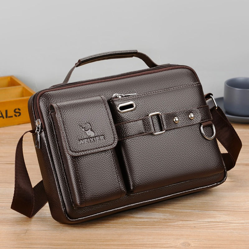 One Shoulder Bag Men's Cross Shoulder Bag Casual Handbag Business One Shoulder Cross Body Bag Men's Satchel Design Hanging Bag eprolo
