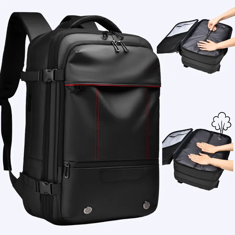 Men's Backpack Business Travel Backpack Large Capacity Expansion Multifunctional Vacuum Compression Backpack for Men eprolo