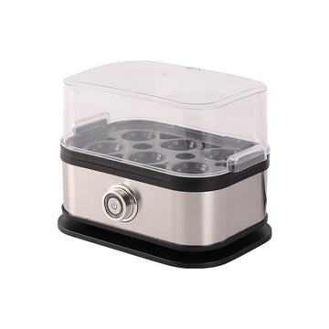 200W Power Eggs Boiler Space Saving Auto Shut-Off Smart Egg Cooker 6 Eggs Capacity Stainless Steel Rapid Egg Cooker eprolo