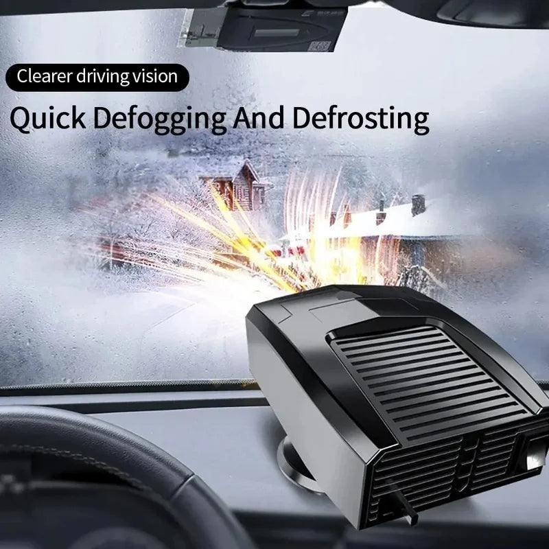 Small car heater defrosting and defogging heater 12V24V portable car heater eprolo