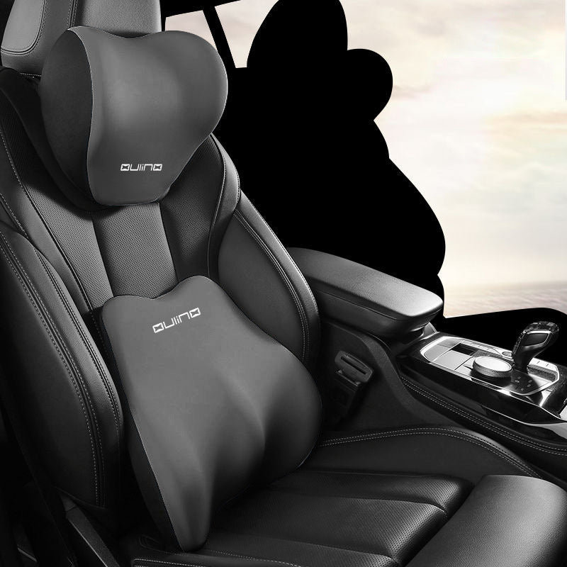Car Headrest Neck Pillow Waist Support Set eprolo